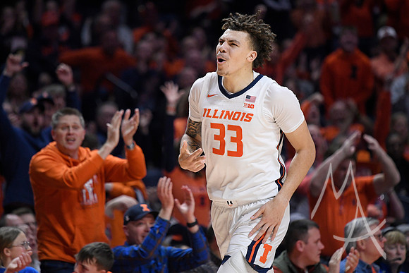 COLLEGE BASKETBALL: FEB 04 Nebraska at Illinois