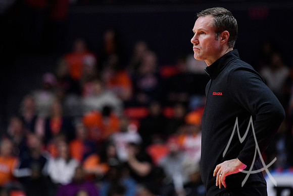 COLLEGE BASKETBALL: FEB 04 Nebraska at Illinois