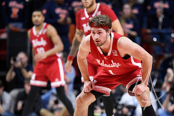 COLLEGE BASKETBALL: FEB 04 Nebraska at Illinois
