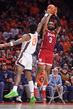 COLLEGE BASKETBALL: FEB 04 Nebraska at Illinois