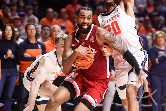 COLLEGE BASKETBALL: FEB 04 Nebraska at Illinois