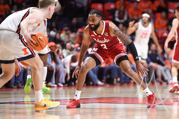 COLLEGE BASKETBALL: FEB 04 Nebraska at Illinois