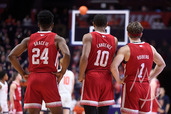 COLLEGE BASKETBALL: FEB 04 Nebraska at Illinois