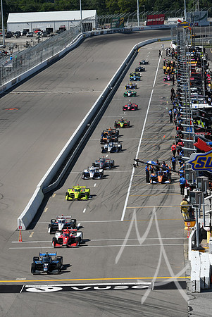 AUTO: AUG 28 IndyCar Series - Bommarito Automotive Group 500 Presented by Axalta and Valvoline Practice