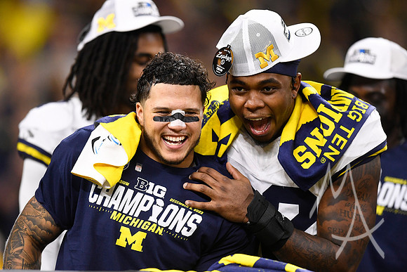 COLLEGE FOOTBALL: DEC 02 Big Ten Championship Game - Michigan vs Iowa