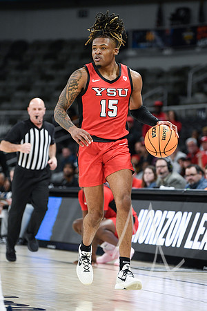COLLEGE BASKETBALL: MAR 11 Horizon League Championship Robert Morris vs Youngstown State