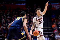 COLLEGE BASKETBALL: FEB 13 Michigan at Illinois