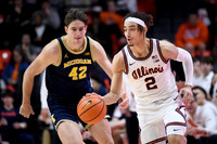 COLLEGE BASKETBALL: FEB 13 Michigan at Illinois