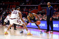 COLLEGE BASKETBALL: FEB 13 Michigan at Illinois