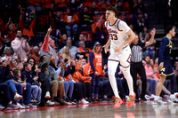COLLEGE BASKETBALL: FEB 13 Michigan at Illinois