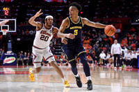 COLLEGE BASKETBALL: FEB 13 Michigan at Illinois