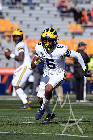 NCAA Football: Michigan at Illinois