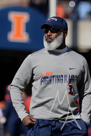 NCAA Football: Michigan at Illinois