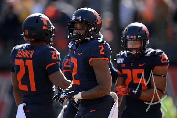 NCAA Football: Michigan at Illinois