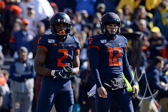 NCAA Football: Michigan at Illinois