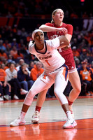 COLLEGE BASKETBALL: FEB 19 Women's - Indiana at Illinois