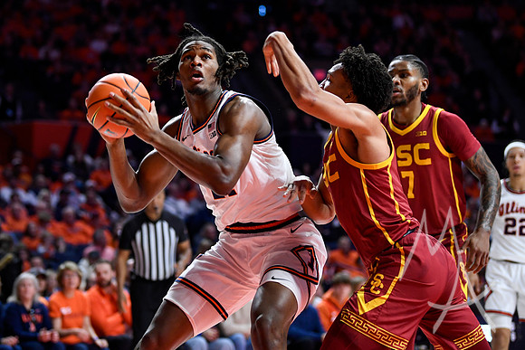 COLLEGE BASKETBALL: JAN 11 USC at Illinois