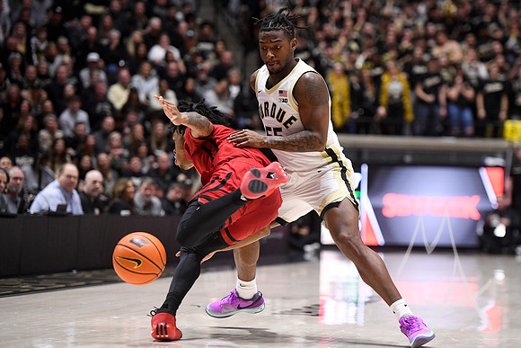 COLLEGE BASKETBALL: FEB 22 Rutgers at Purdue