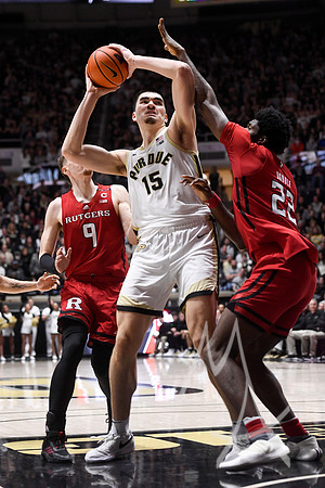 COLLEGE BASKETBALL: FEB 22 Rutgers at Purdue