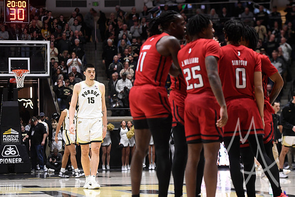 COLLEGE BASKETBALL: FEB 22 Rutgers at Purdue