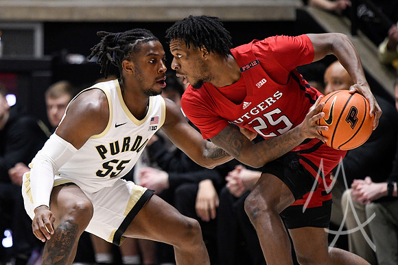 COLLEGE BASKETBALL: FEB 22 Rutgers at Purdue