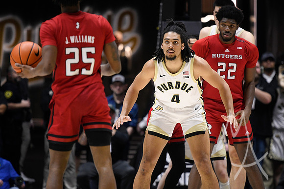 COLLEGE BASKETBALL: FEB 22 Rutgers at Purdue