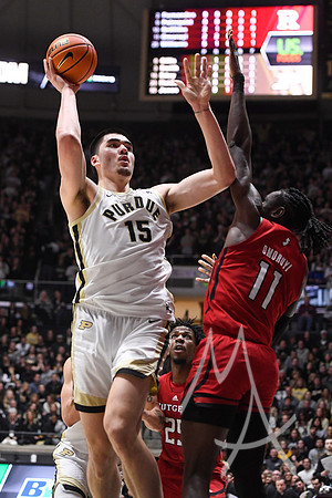 COLLEGE BASKETBALL: FEB 22 Rutgers at Purdue