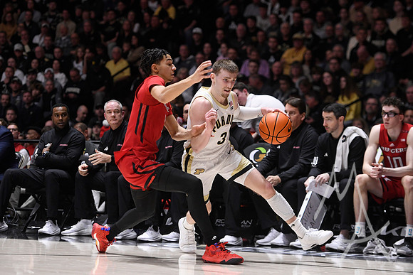 COLLEGE BASKETBALL: FEB 22 Rutgers at Purdue