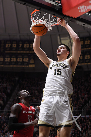 COLLEGE BASKETBALL: FEB 22 Rutgers at Purdue