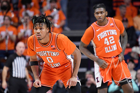 COLLEGE BASKETBALL: FEB 24 Iowa at Illinois