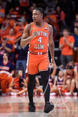 COLLEGE BASKETBALL: FEB 24 Iowa at Illinois