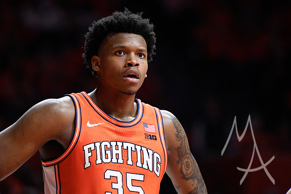 COLLEGE BASKETBALL: FEB 24 Iowa at Illinois