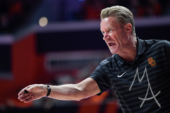 COLLEGE BASKETBALL: JAN 11 USC at Illinois