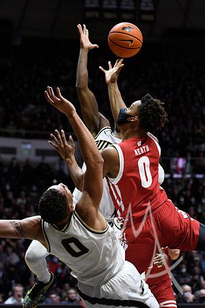 COLLEGE BASKETBALL: JAN 03 Wisconsin at Purdue