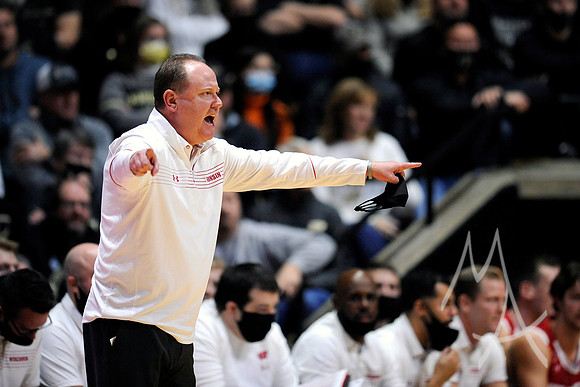 COLLEGE BASKETBALL: JAN 03 Wisconsin at Purdue