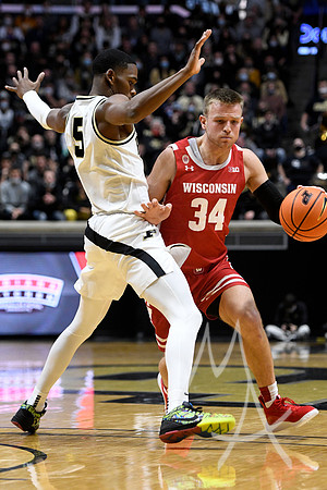 COLLEGE BASKETBALL: JAN 03 Wisconsin at Purdue