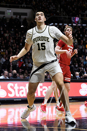 COLLEGE BASKETBALL: JAN 03 Wisconsin at Purdue