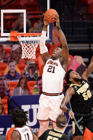 COLLEGE BASKETBALL: JAN 02 Purdue at Illinois