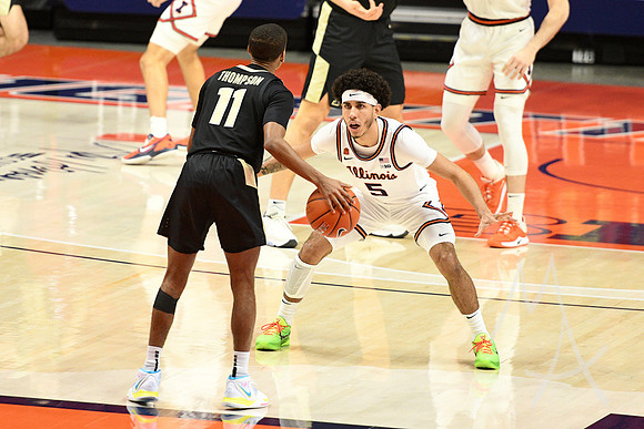 COLLEGE BASKETBALL: JAN 02 Purdue at Illinois