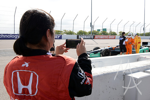 AUTO: AUG 21 INDYCAR - Bommarito Automotive Group 500