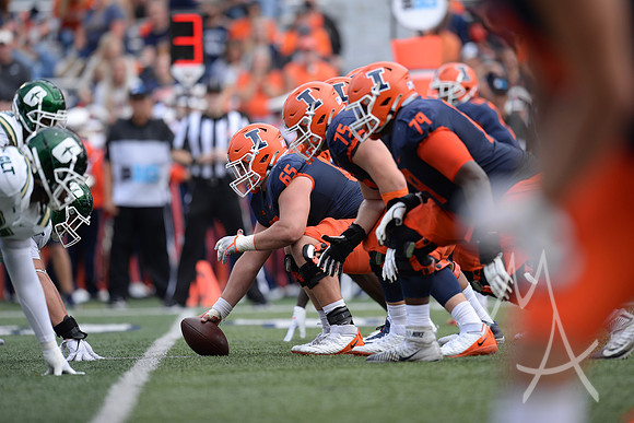 COLLEGE FOOTBALL: OCT 02 Charlotte at Illinois