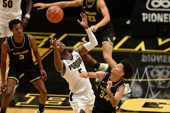 COLLEGE BASKETBALL: DEC 01 Oakland at Purdue
