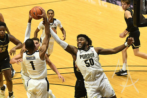 COLLEGE BASKETBALL: DEC 01 Oakland at Purdue