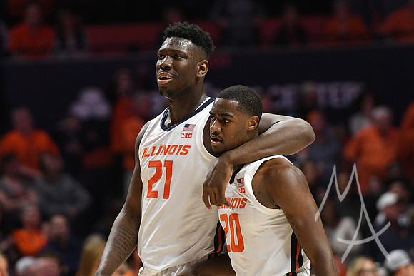 COLLEGE BASKETBALL: MAR 08 Iowa at Illinois