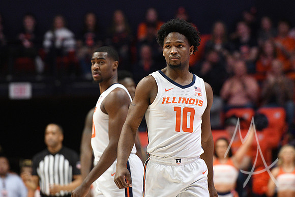 COLLEGE BASKETBALL: MAR 08 Iowa at Illinois
