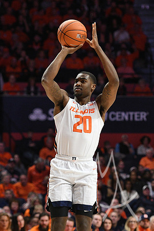 COLLEGE BASKETBALL: MAR 08 Iowa at Illinois