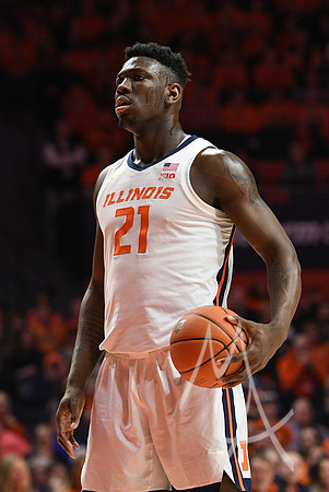 COLLEGE BASKETBALL: MAR 08 Iowa at Illinois