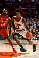 COLLEGE BASKETBALL: FEB 07 Maryland at Illinois