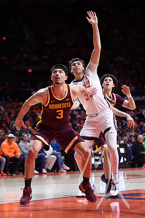 COLLEGE BASKETBALL: FEB 28 Minnesota at Illinois