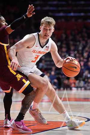 COLLEGE BASKETBALL: FEB 28 Minnesota at Illinois